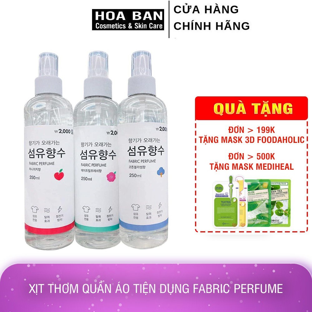 Xịt Thơm Quần Áo Tiện Dụng Fabric Perfume - HB0196