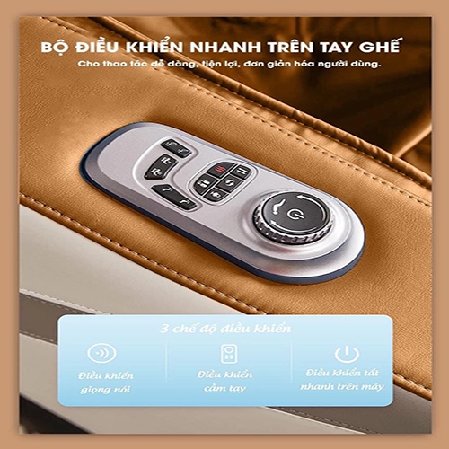 Ghế massage toàn thân,Funiko F60 4D di chuyển điều khiển giọng nói massage trị liệu chuyên sâu bảo hành 10 năm