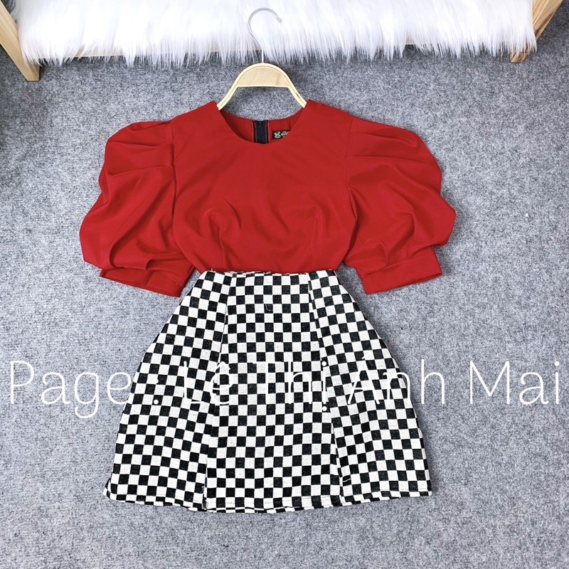 ÁO CROPTOP TAY PHỒNG