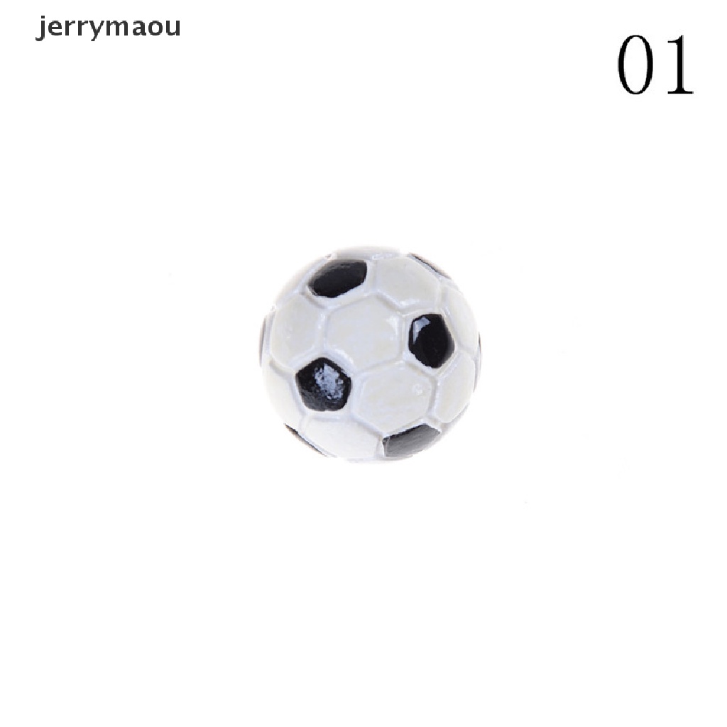 Quả Bóng Đá / Bóng Rổ Mini Tỉ Lệ 1: 6 / 1: 12 Trang Trí Nhà Búp Bê