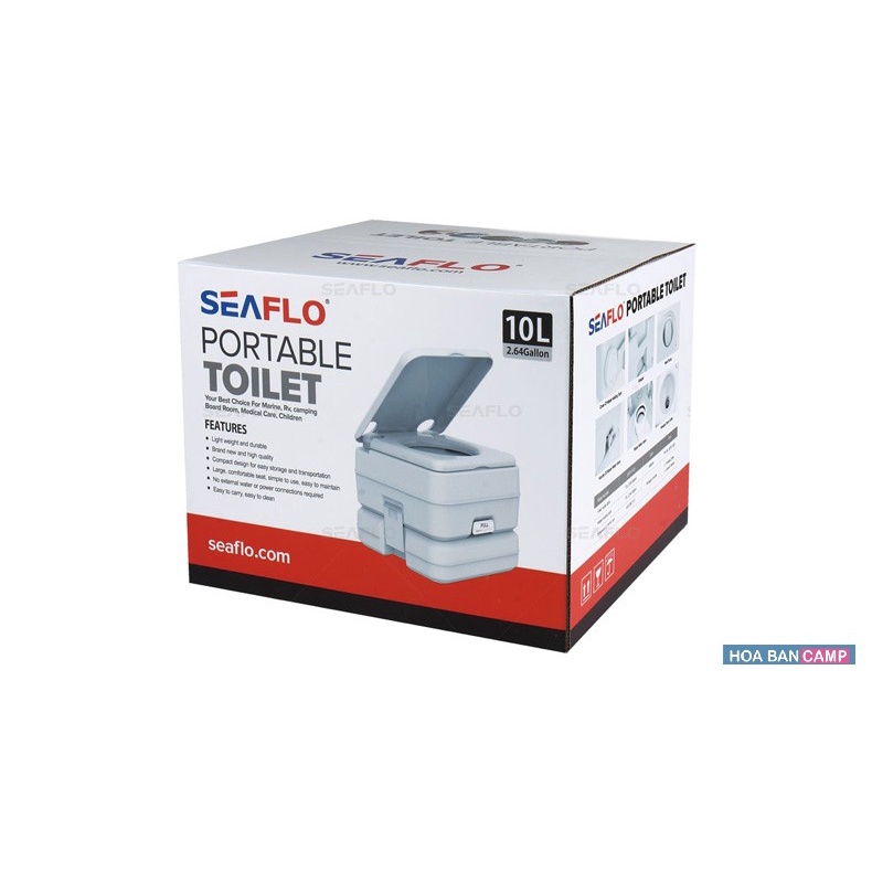 Toilet Di Động Dã Ngoại, Cắm Trại | Dung Tích 20L