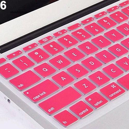Tấm film bảo vệ bàn phím sgee bằng silicon cho Apple Macbook Laptop Notebook