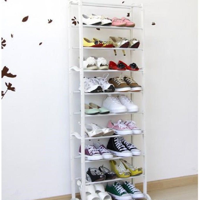 Kệ Để Giày Dép 10 Tầng Shoe Rack Đa Năng