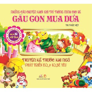 Sách Vanlangbooks - Truyện Kể Trước Khi Ngủ -Gấu Con Mua Dưa