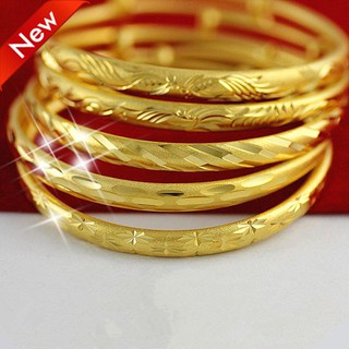 17 kiểu dáng có thể chọn nam và nữ vòng tay vàng 24K có thể điều chỉnh