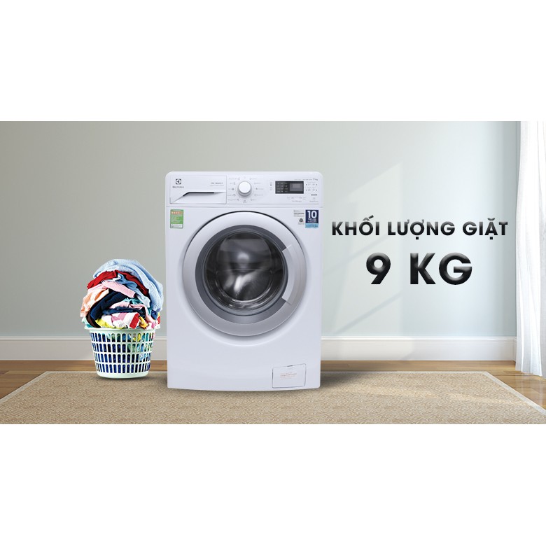 Máy giặt Electrolux Inverter 9 kg EWF12942 (Hàng bỏ mẫu)