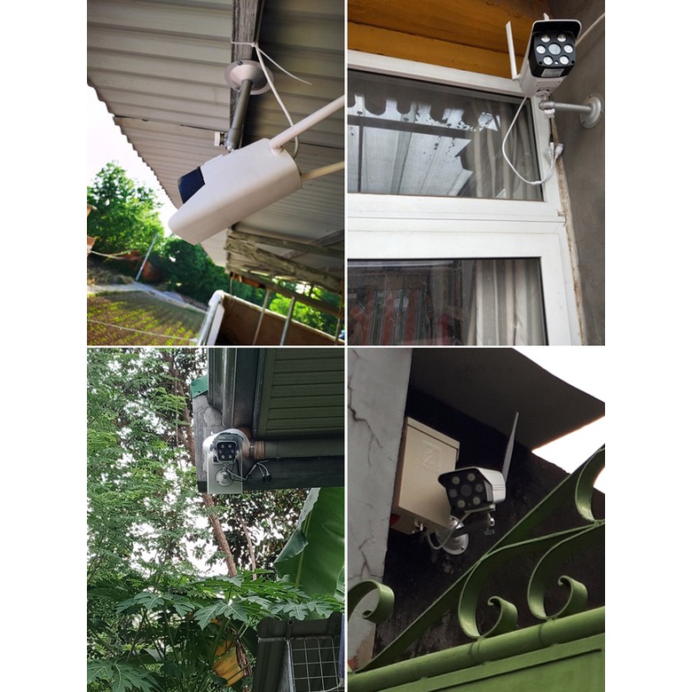 Camera An Ninh V380 HD 1080P IP CCTV, Kết Nối Wifi, Chống Thấm Nước, Hỗ Trợ Quay Ban Đêm