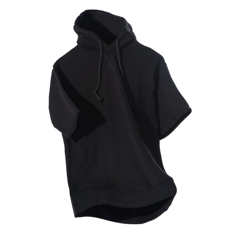 Áo Hoodie Ngắn tay BSW Trơn màu Pure Color Nỉ da cá cao cấp