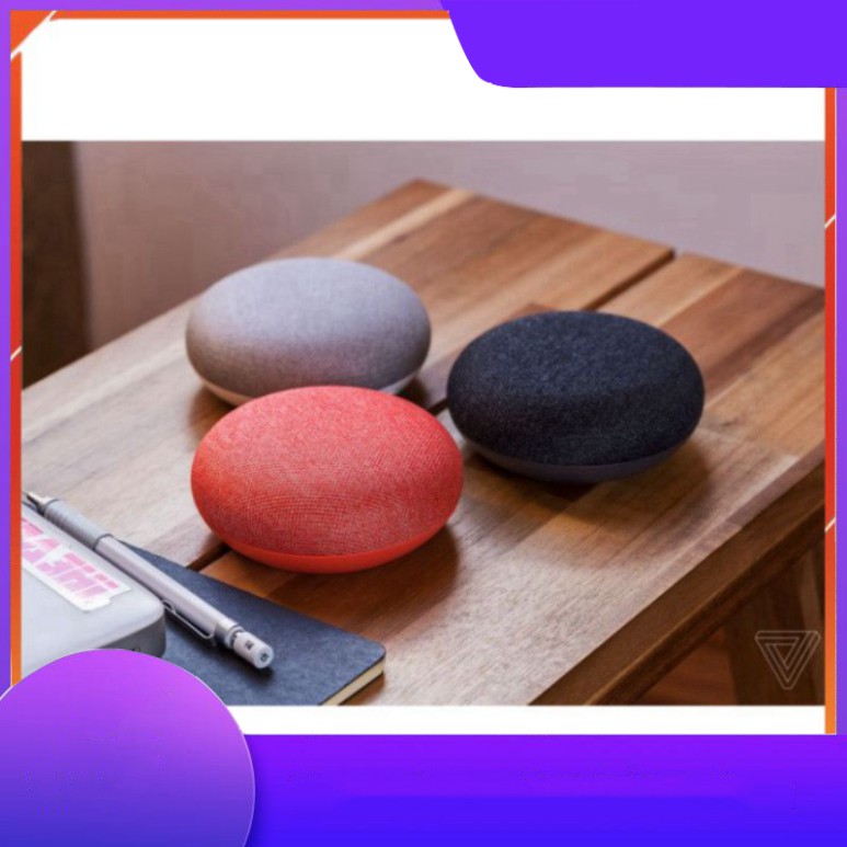 SALE KHÔ MÁU Loa Bluetooth thông minh Google Home Mini - Tích hợp trợ lý ảo Giao ngẫu nhiên màu xám/đen SALE KHÔ MÁU