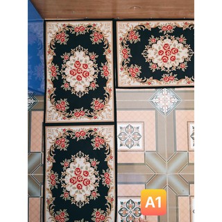 Thảm bếp - Bộ 2 thảm nhà bếp hình 5D