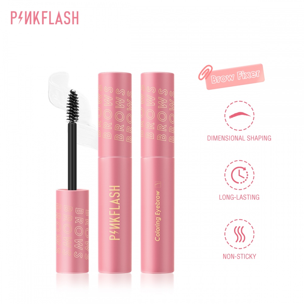 Gel định hình lông mày PINKFLASH tự nhiên lâu trôi không dính đa năng cao cấp
