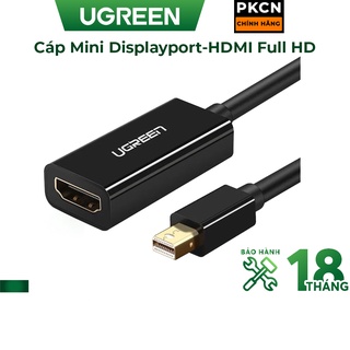 Cáp chuyển mini displayport sang hdmi full hd ugreen 10461 - hàng chính hãng