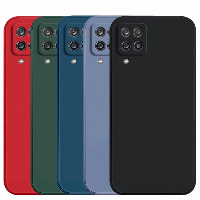 Ốp điện thoại silicon chống sốc cao cấp dành cho Samsung Galaxy A22 A52 A52s A72 A32 A02S A12 4G 5G 2021