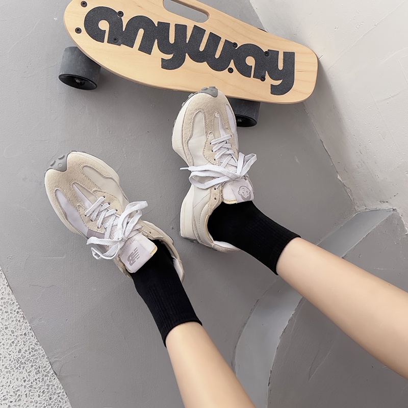 Vớ cotton dệt kim màu trơn kẹo ngọt đến cổ chân thời trang Hàn Quốc phù hợp với nữ