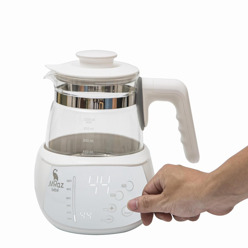 {CHÍNH HÃNG} - Bình đun nước đa năng thông minh Moaz Bébé MB-002 1000ml - Bảo hành 12 tháng