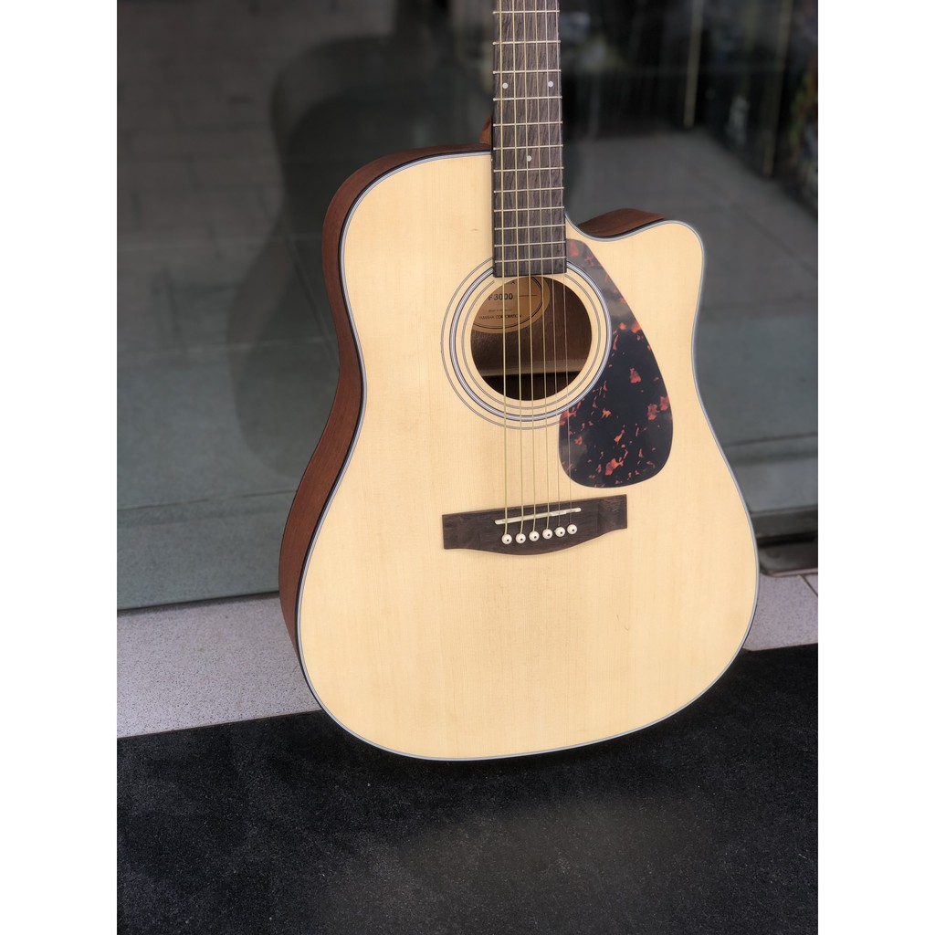 Guitar acoustic Yamaha F3000 gỗ Mahogany, tặng kèm phụ kiện đàn