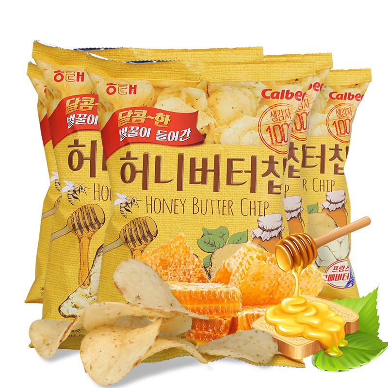 Snack khoai tây bơ mật ong Calbee 60g