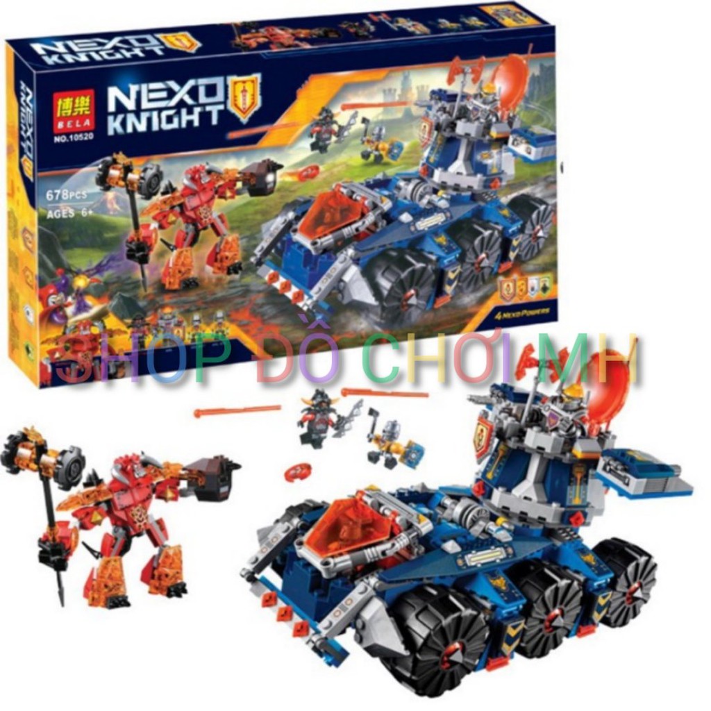 BỘ LEGO LẮP RÁP BELA NEXO KNIGHTS