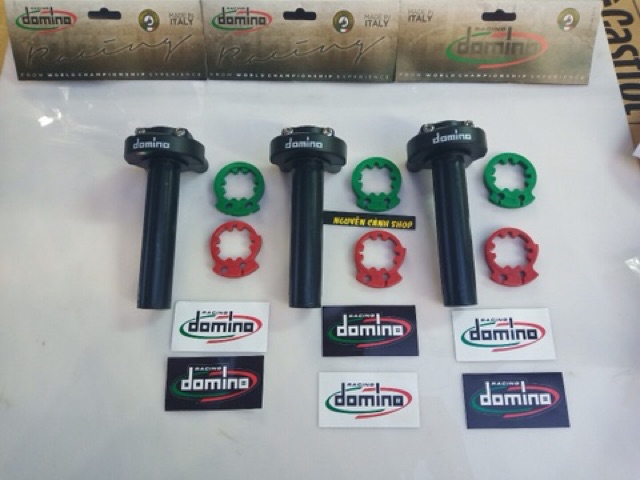 Cùm tăng tốc domino hai dây màu đen