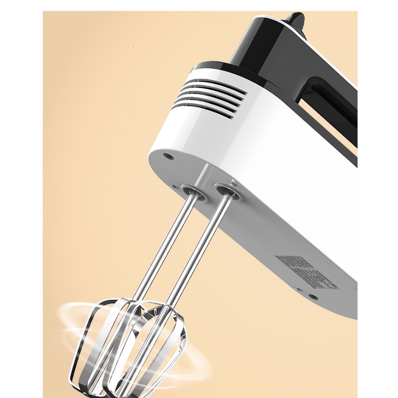 Máy đánh trứng cầm tay 5 tốc độ mạnh mẽ cao cấp