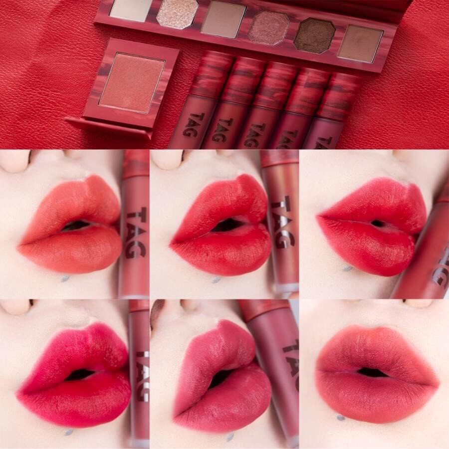 [ĐỦ BILL] Son Kem Lì Lâu Trôi Too Cool For School Lazy Red Matte Lips 2020