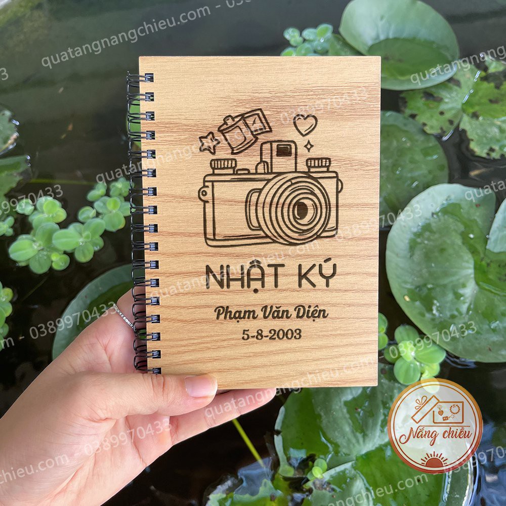 Sổ tay - Khắc logo - thiết kế theo yêu cầu - in logo thương hiệu