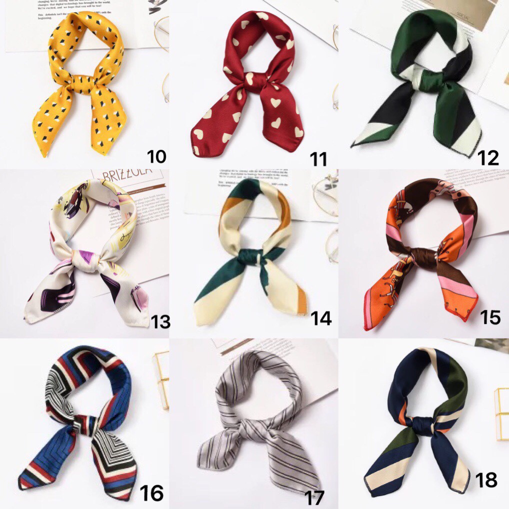 KHĂN LỤA VUÔNG 50X50CM GIÁ HỦY DIỆT