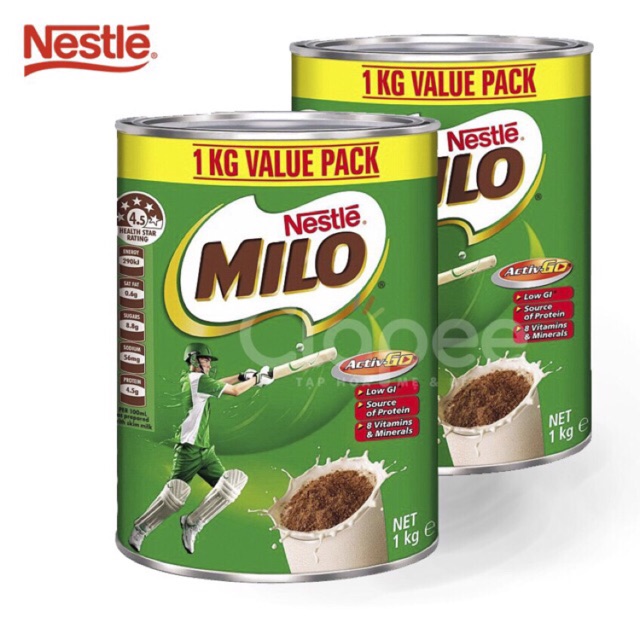 Sữa Milo Úc 1kg date 2022