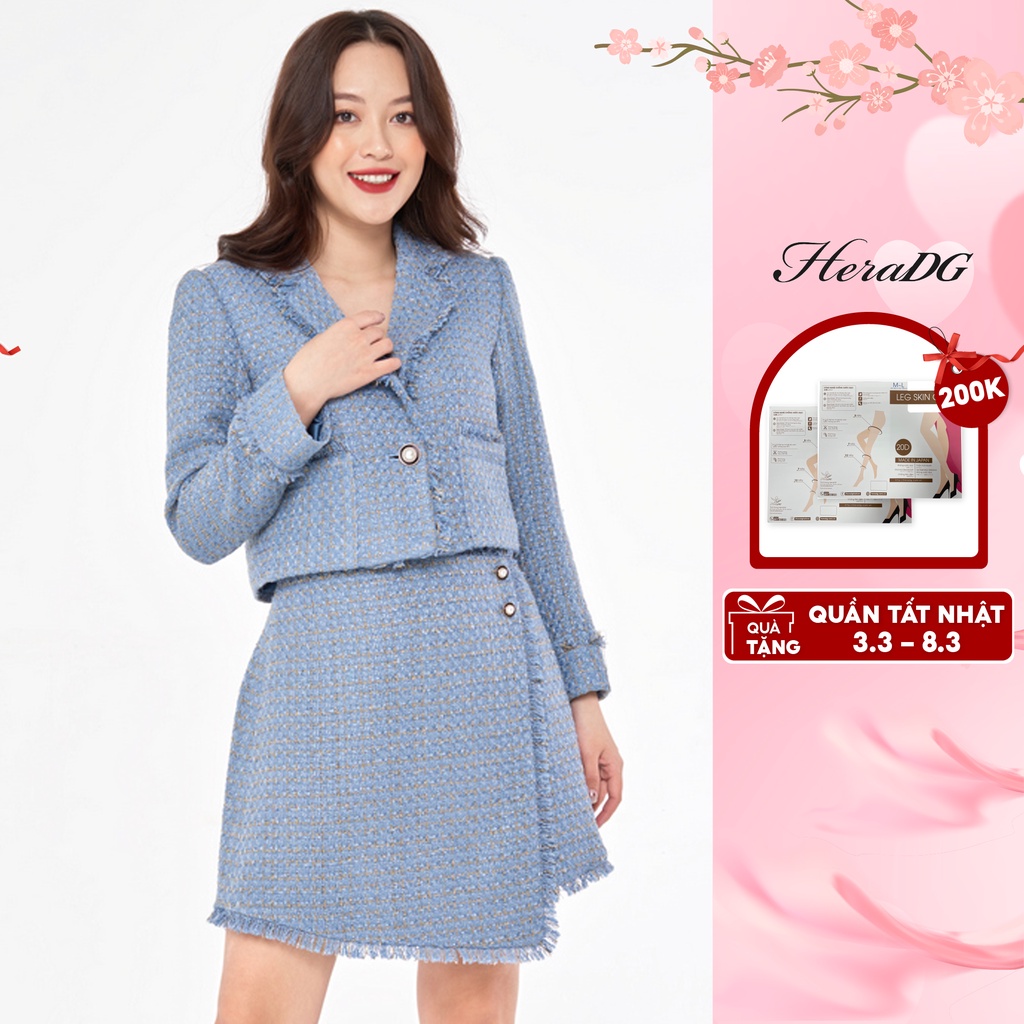 Áo khoác lửng Tweed HeraDG - WT20034A