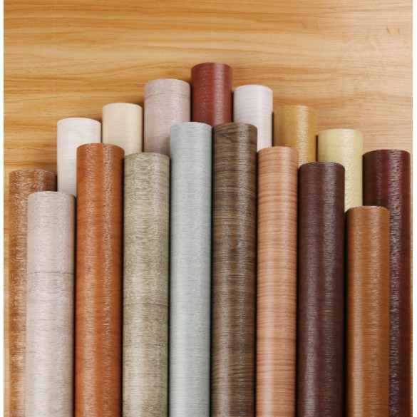 1 mét decal giấy dán tường Giả ván nhiều mẫu khổ 60cm