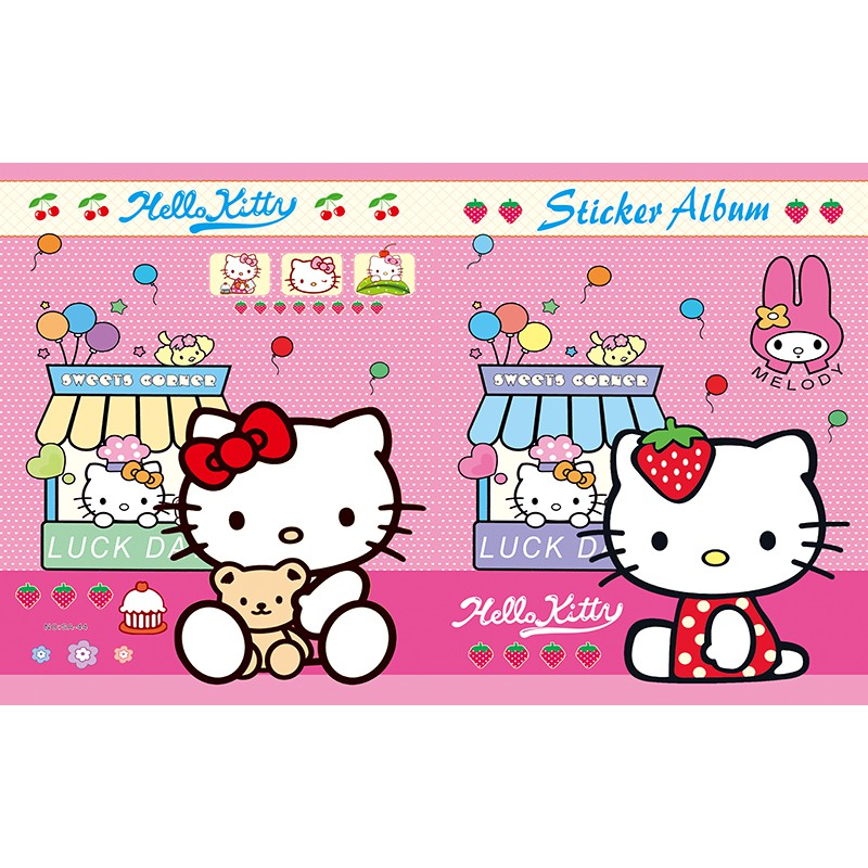 Hello Kitty dán tường bé gái HD tự chọn mẫu H20170326210021749-tc5 PP kim sa dán tường