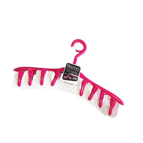 Móc Treo Có Kẹp 8 Chiếc Giúp Phơi Khăn Tay, Tất, Găng Tay, Đồ Chíp Nội Địa Nhật Bản - KJ HOME