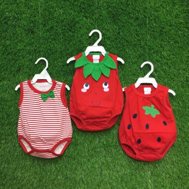 Set trái dâu (gồm 3 bộ)