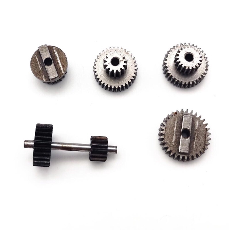 Bộ bánh răng kim loại nâng cấp cho hộp số 2 cấp WPL B16 B14 B36 1/16