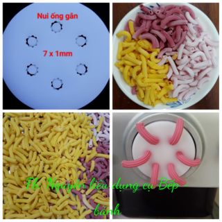 Khuôn cho máy làm mì Philips - khuôn nui ống gân