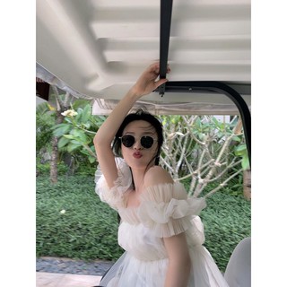 Áo babydoll voan lưới