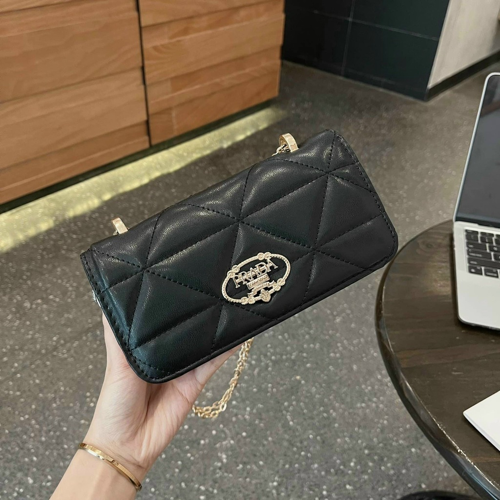 Túi đeo chéo nữ cao cấp trần trám đi chơi đựng vừa điện thoại HH 354