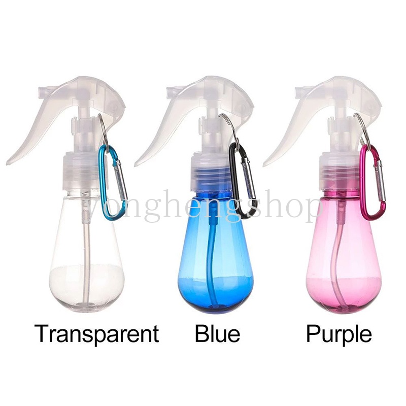 Chai xịt rỗng 60ml chiết dung dịch có móc carabiner tiện dụng mang theo du lịch
