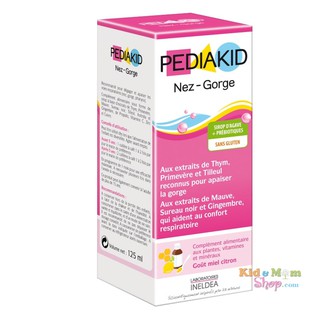 Pediakid Nez-Gorge hỗ trợ mũi họng cho trẻ