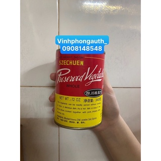 CẢI TỨ XUYÊN (CHA XOI) LON 340G