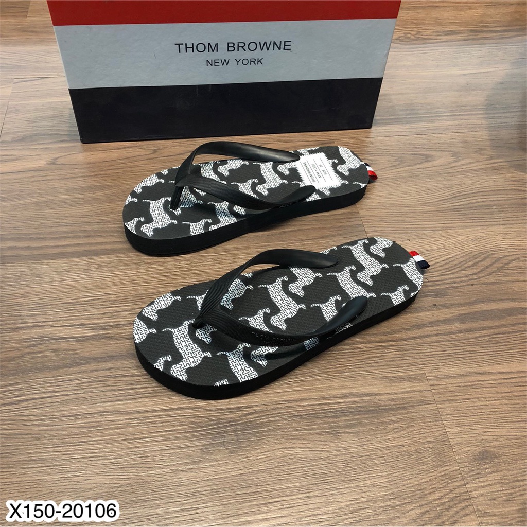 Dép Tông Thome Browne Họa Tiết Cá Mập - Dép Xỏ Ngón Thome Browne Cao Su Siêu Nhẹ    DT FashionMenwear