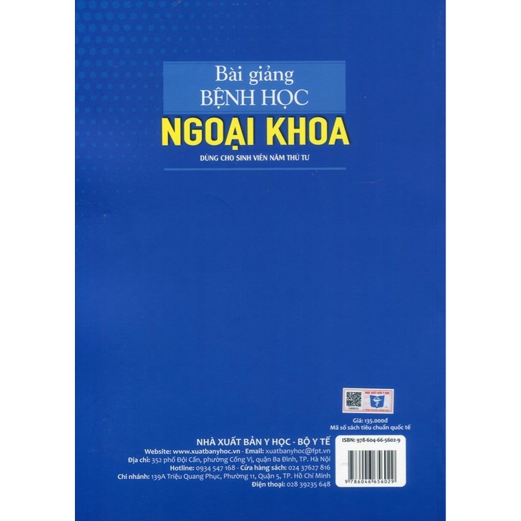 Sách - Bài giảng bệnh học ngoại khoa năm thứ 4 (y4)