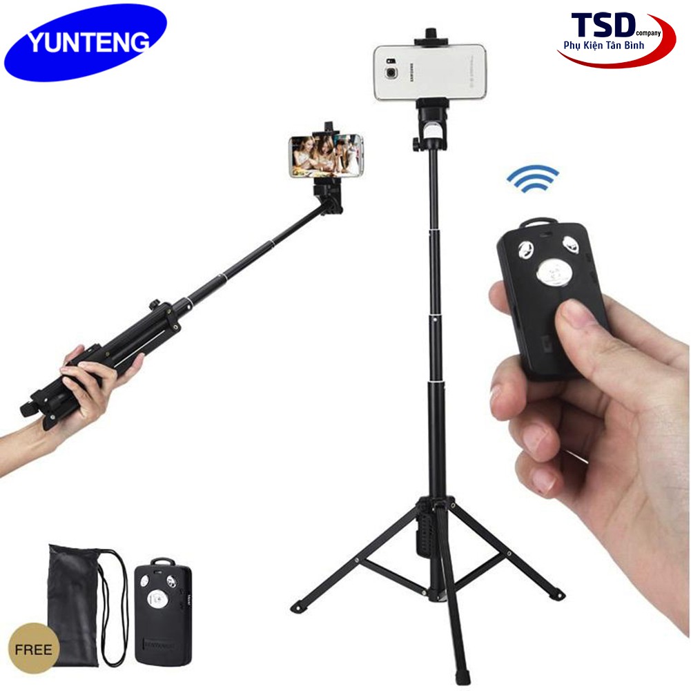 Gậy Tripod 3 Chân VCT-1688 - Gậy Chụp Hình Điện Thoại, Máy Ảnh