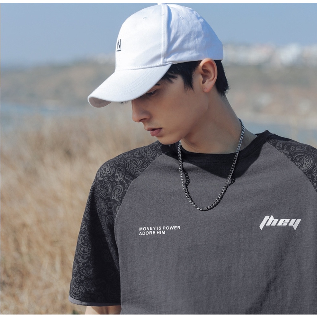 Áo thun ráp tay họa tết MEANSTORE phông Unisex nam nữ tee oversize form rộng pull Ulzzang Hàn Quốc vải mềm - Raglan