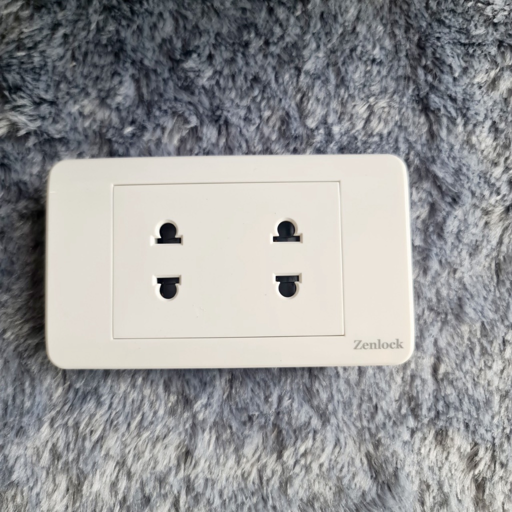 Ổ cắm đôi 2 chấu, Ổ cắm đôi 3 chấu, ổ cắm điện, 2 ổ 2 lỗ, 1 ổ 2 lỗ, 2 ổ 1 lỗ, 1 lỗ 1 ổ, ổ cắm đơn 2 chấu, ổ cắm công tắc