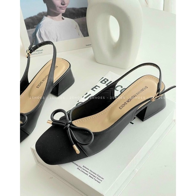 SANDAL PHỐI DA THẮT NƠ XINH XẮN