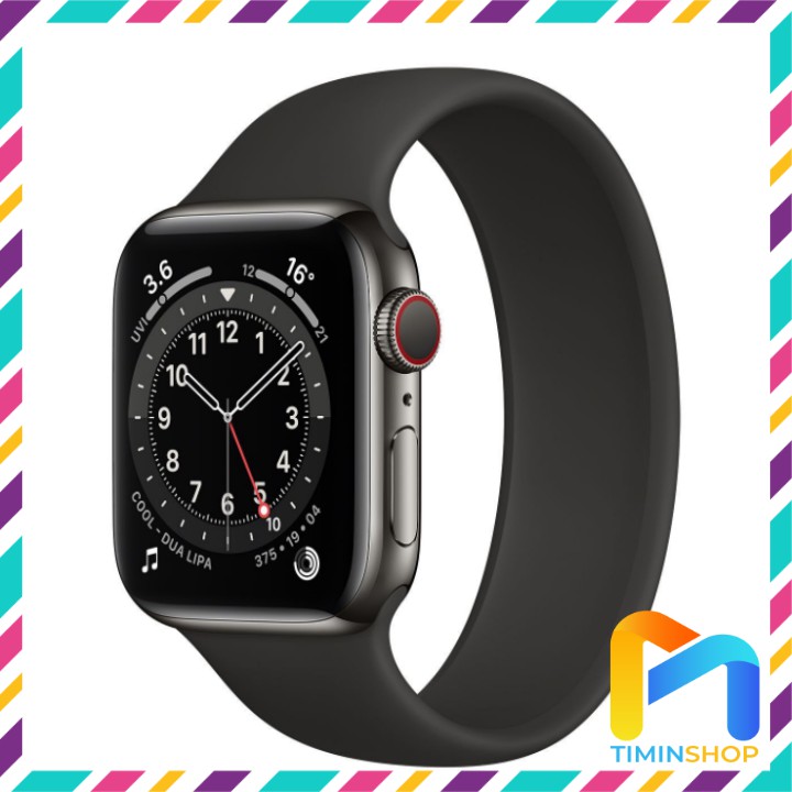 Dây Apple Watch series 6/ SE/ 5/ 4/ 3 Solo Loop - Màu đen