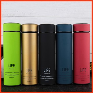 Bình Giữ Nhiệt Life 500ml INOX 304 Sơn Nhám Cao Cấp