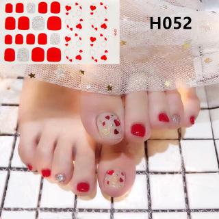 Set 22 Miếng Dán Trang Trí Móng Chân Xinh Xắn