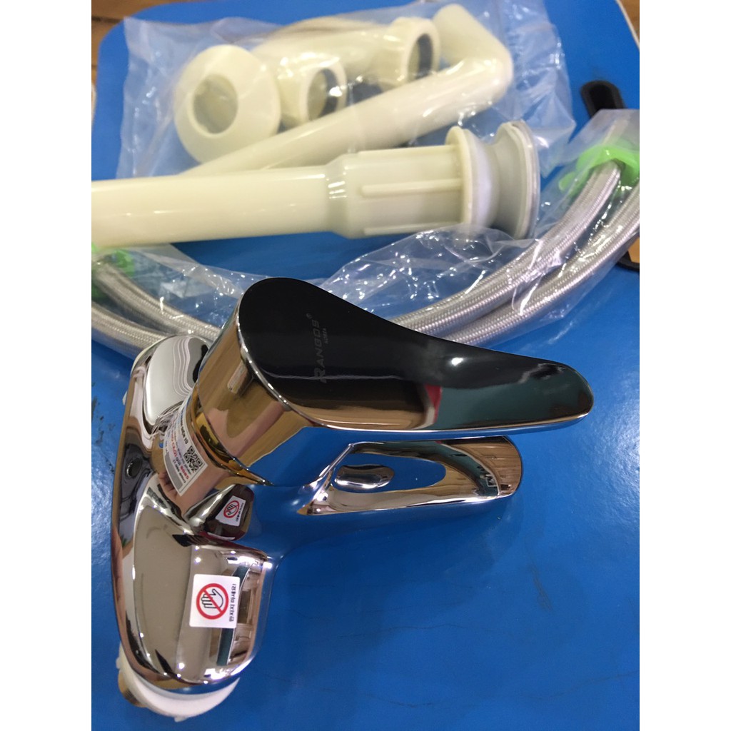 Bộ vòi chậu rửa mặt đồng cao cấp Rangos RG-02V | BigBuy360 - bigbuy360.vn